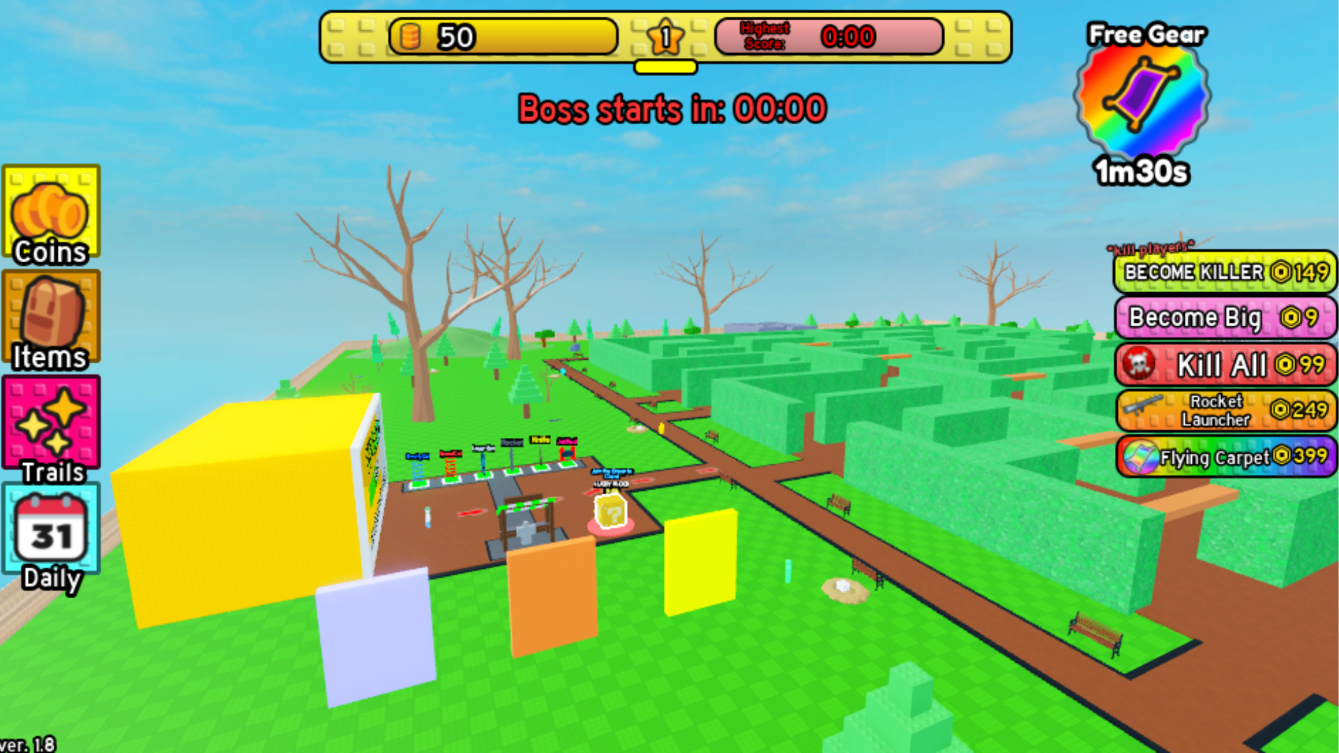 Steal the Babies Template