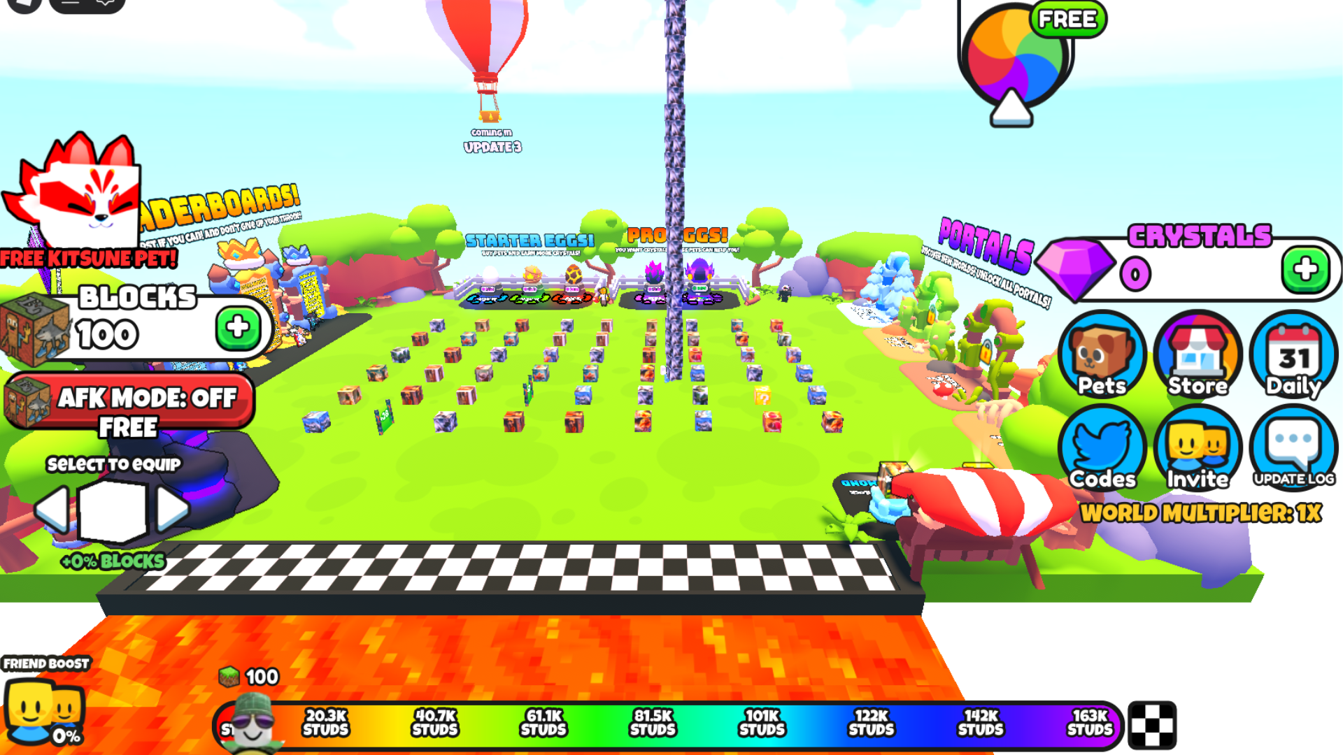 Collect Brainrot and Race Template